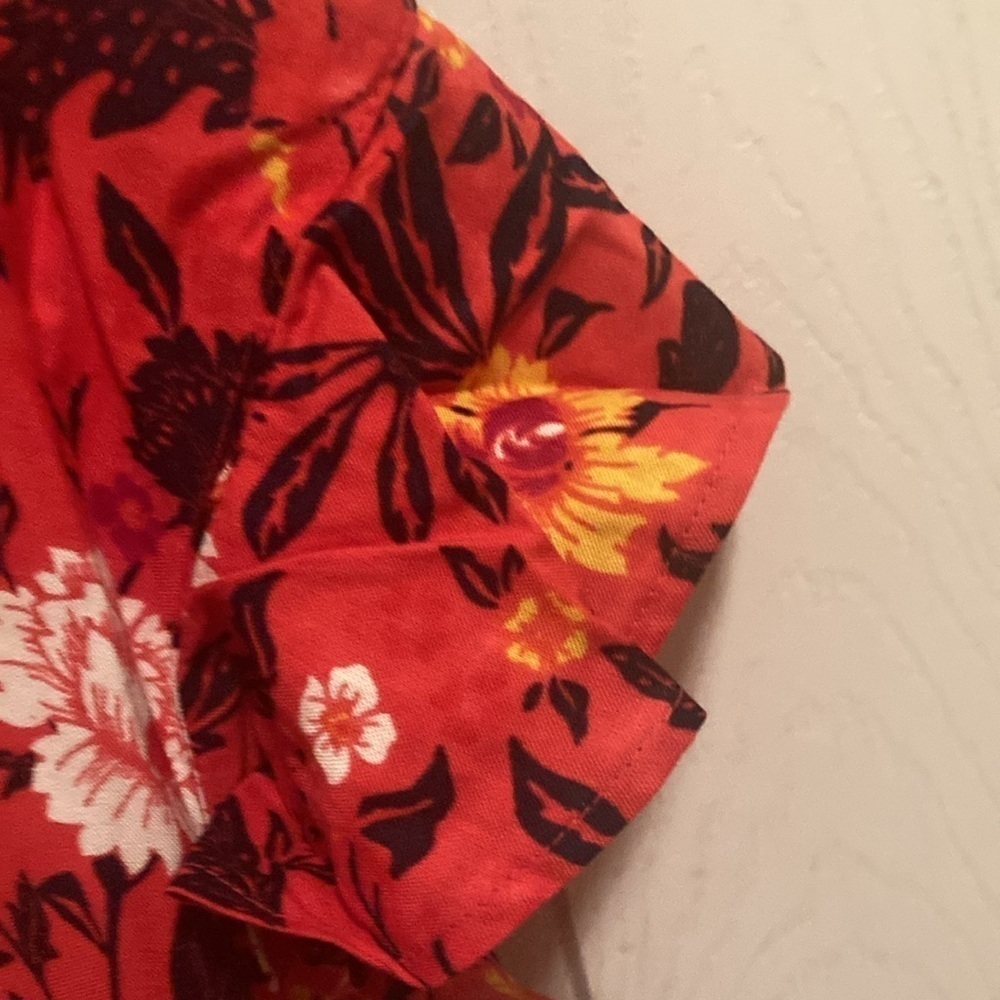 Loralette‎ Red Floral Dress - Picture 5 of 11